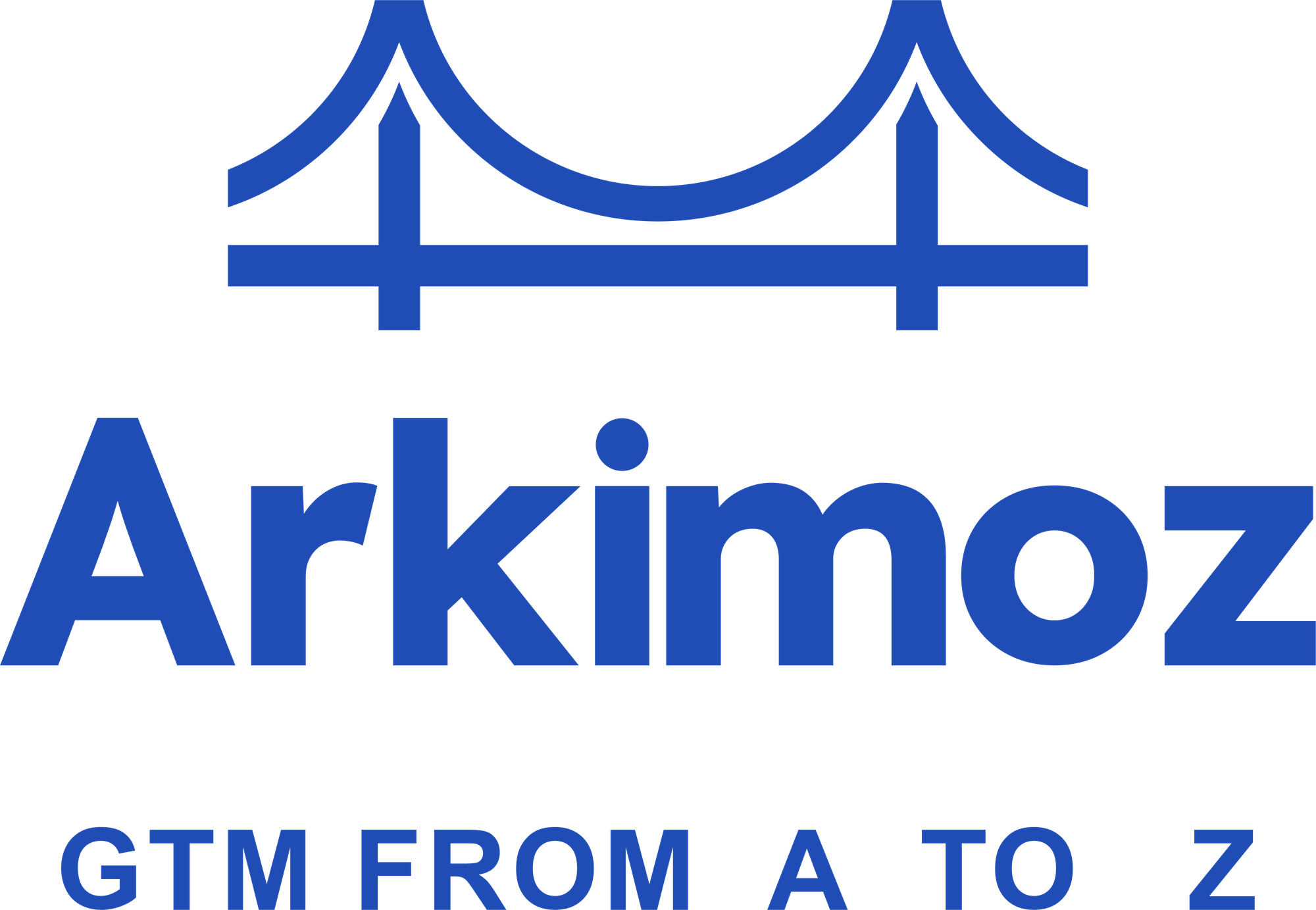 Arkimoz, logo bleu